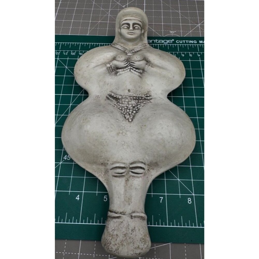 Lajja Gauri The Godess of Fertility Ihanna's Desent Resin Sculpture signed